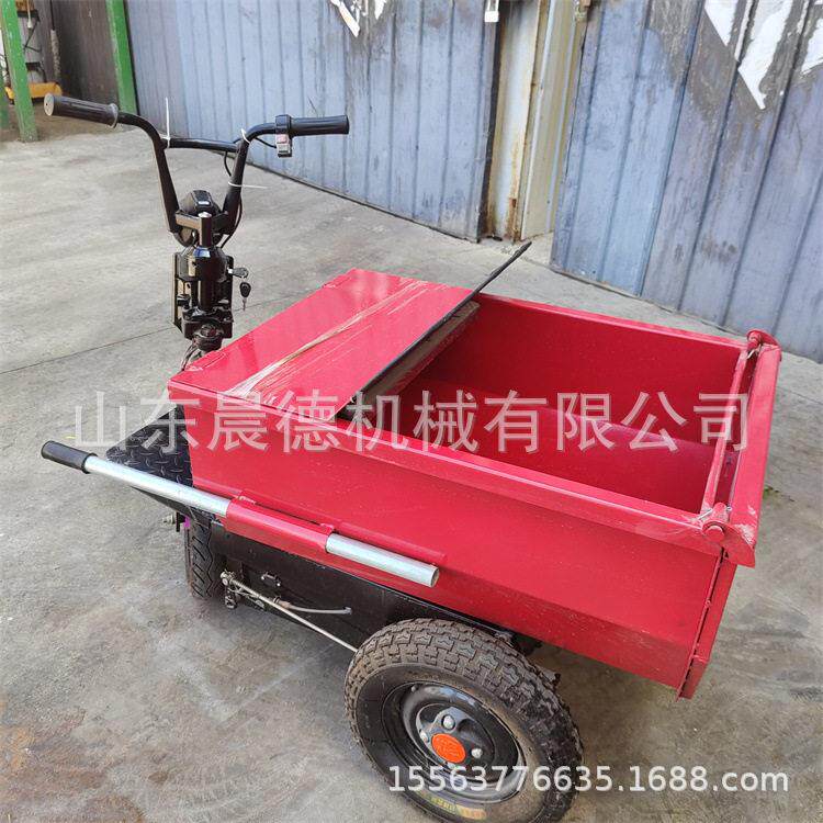 手推工车程车电动手翻 工EEC地斗灰车功多能小骑兵