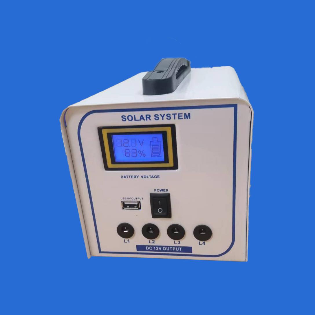 厂家直供 家用太阳能照明小系统 家用便携式太阳能照明系统10W20W