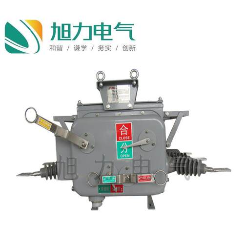 户外真空断路器ZW20-12/T1250-20手动铁壳带隔离ZW20柱上真空开关