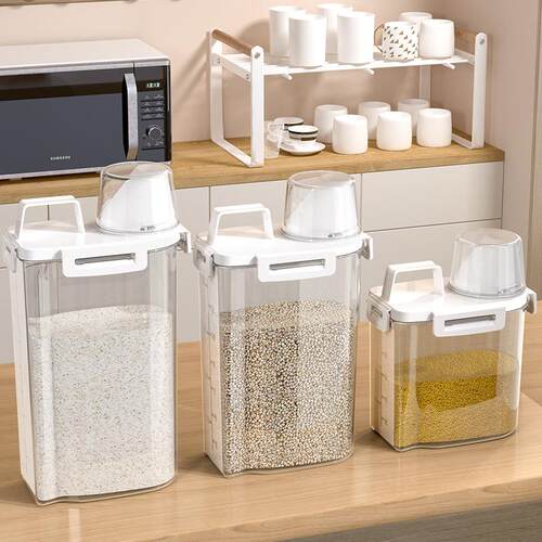 Large Capacity Rice Storage Container for Home Kitchen Use -