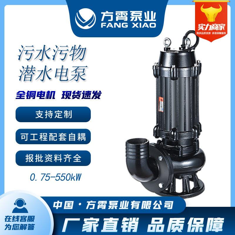 潜水泵排污泵厂家可配耦合装置立式污水泵