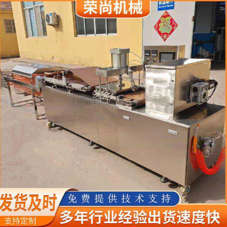 薄饼机定制厂家 数控智能一体化烙馍机 传统烙馍机一机多用