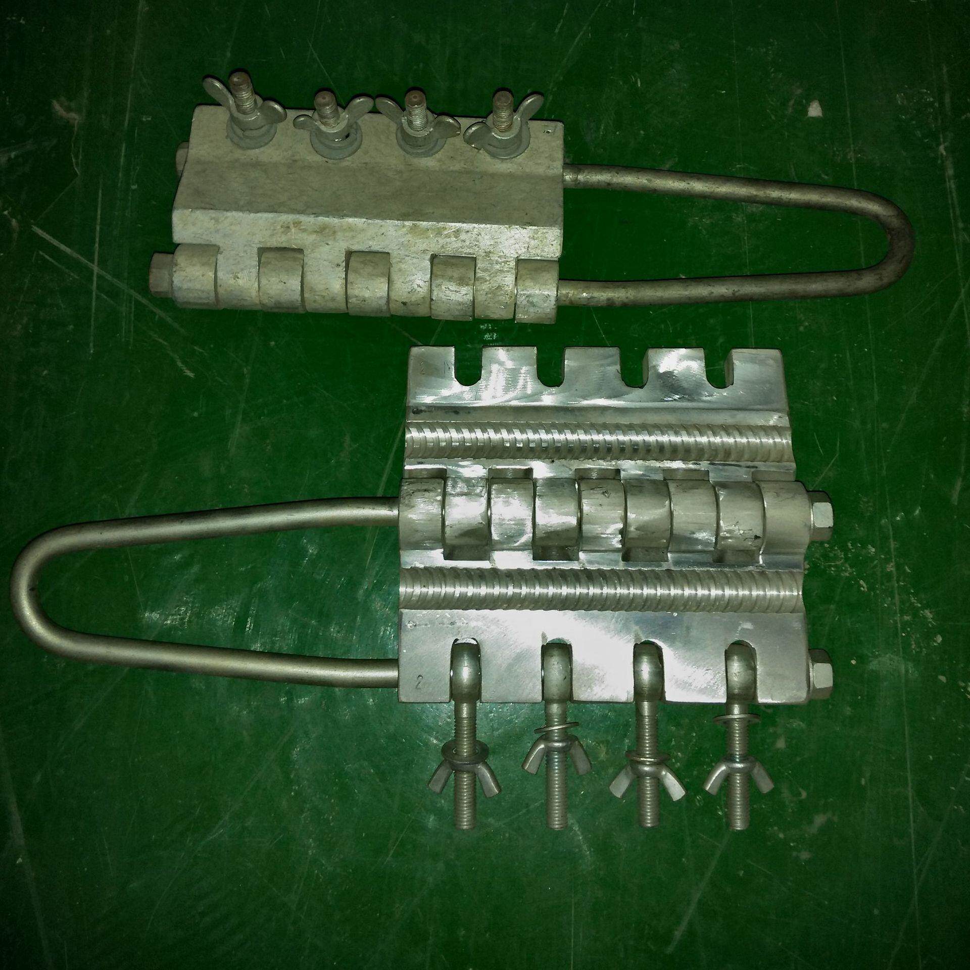 13-22mm4-10T圆股钢丝绳7-24mm2-10T防扭钢丝绳多片螺栓型卡线器