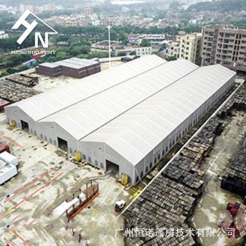 北京大型物流移动仓储篷房工业铝合金帐篷临时厂房活动仓库大棚