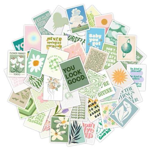 150Pcs Inspirational Quote Stickers Aesthetic Motivational