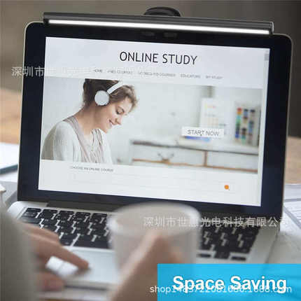 屏幕挂灯显示器挂灯笔记本电脑夹子灯usb显示屏护眼灯led智能台灯