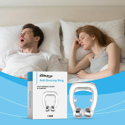 SOUTH MOON Sleep Nose Clip - Soft and Comfortable Silicone,