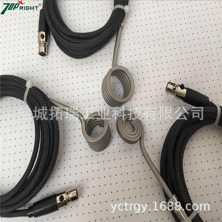 专业订做黑色玻纤护套石英烟钉加热圈钛烟钉加热器烟钉加热器