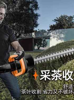 锂电绿篱15778功机家用手持篱剪园笆林绿多能充电式小型化修剪机