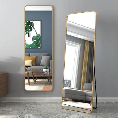 metal frame rack full-body mirror wall mirrow Bedroom mirror