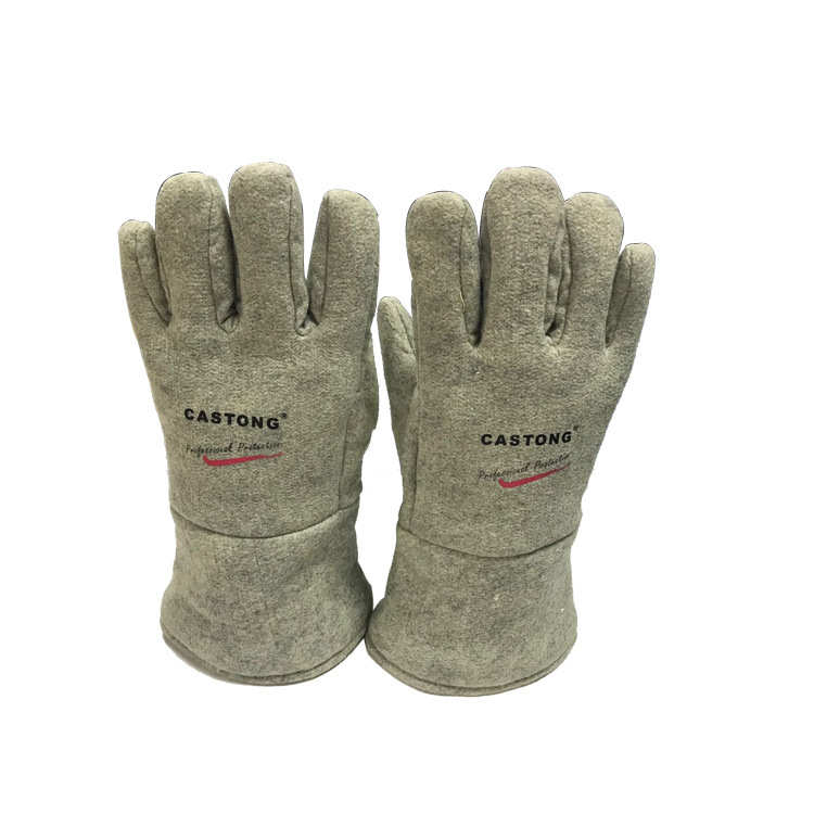 卡司顿GEEE15-45/34耐高温500消防工业手套芳纶电焊防烫烧烤手套