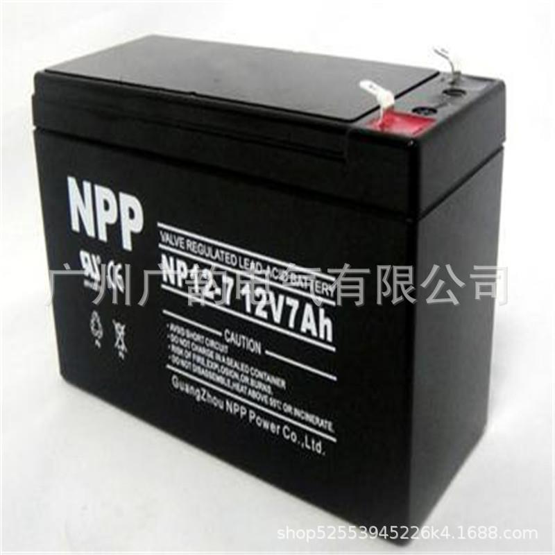 耐普免维护蓄电池NP12V-24AH NPP蓄电池12v24ah 固定型储能电池