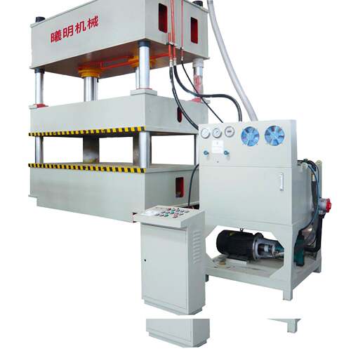 液压机生产厂家定制315t500吨三梁四柱液压机双缸大台面