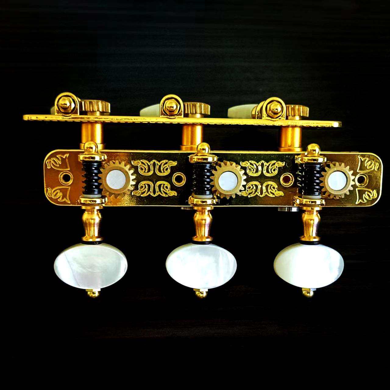 高档古典吉他旋钮进口白贝头吉他配件琴弦钮调弦旋钮支持一件