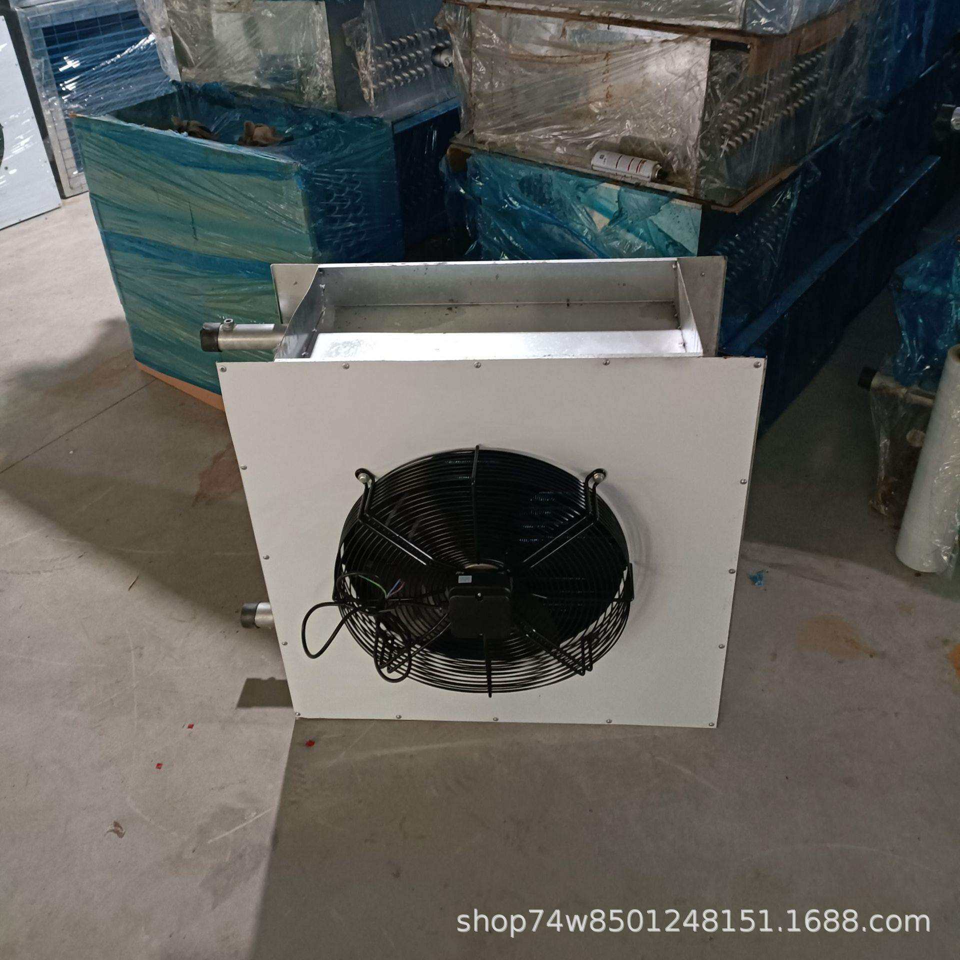 水生植物种植大棚水暖风机铜管水温换热器花卉冬季育苗加温设备