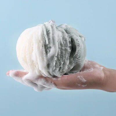 Bath Towel Bathroom Accessories Cleaning Mesh Shower Balls