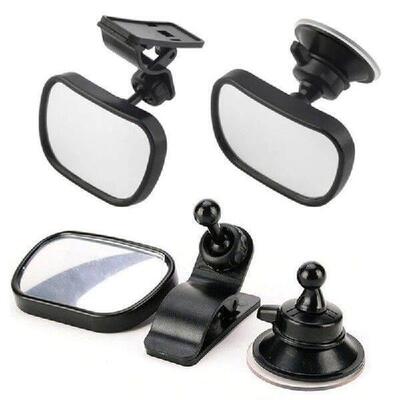 1/2/4 Sets of Car Rearview Mirror + Sun Visor Clip and