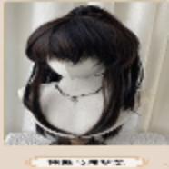 古风假发男女通用少年感万用cos李火旺新中式汉服高马尾全头套式