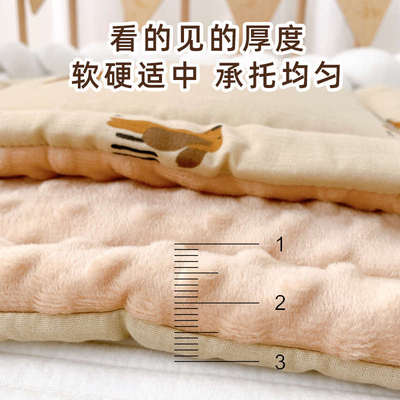 婴儿车垫子棉垫宝宝小推车坐垫四季通用遛娃座椅软垫躺垫睡垫配件