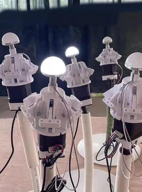 大型机械合真花电动开合器装陈置婚庆开美道具仿花开合器婚庆XPV