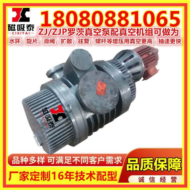 ZJ/ZJP150罗茨真空泵2.2/3KW罗茨泵真空消毒榆林150L/S真空机组