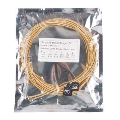 1 Set Bass Guitar Strings Steel Wire Guitar Replacement 4