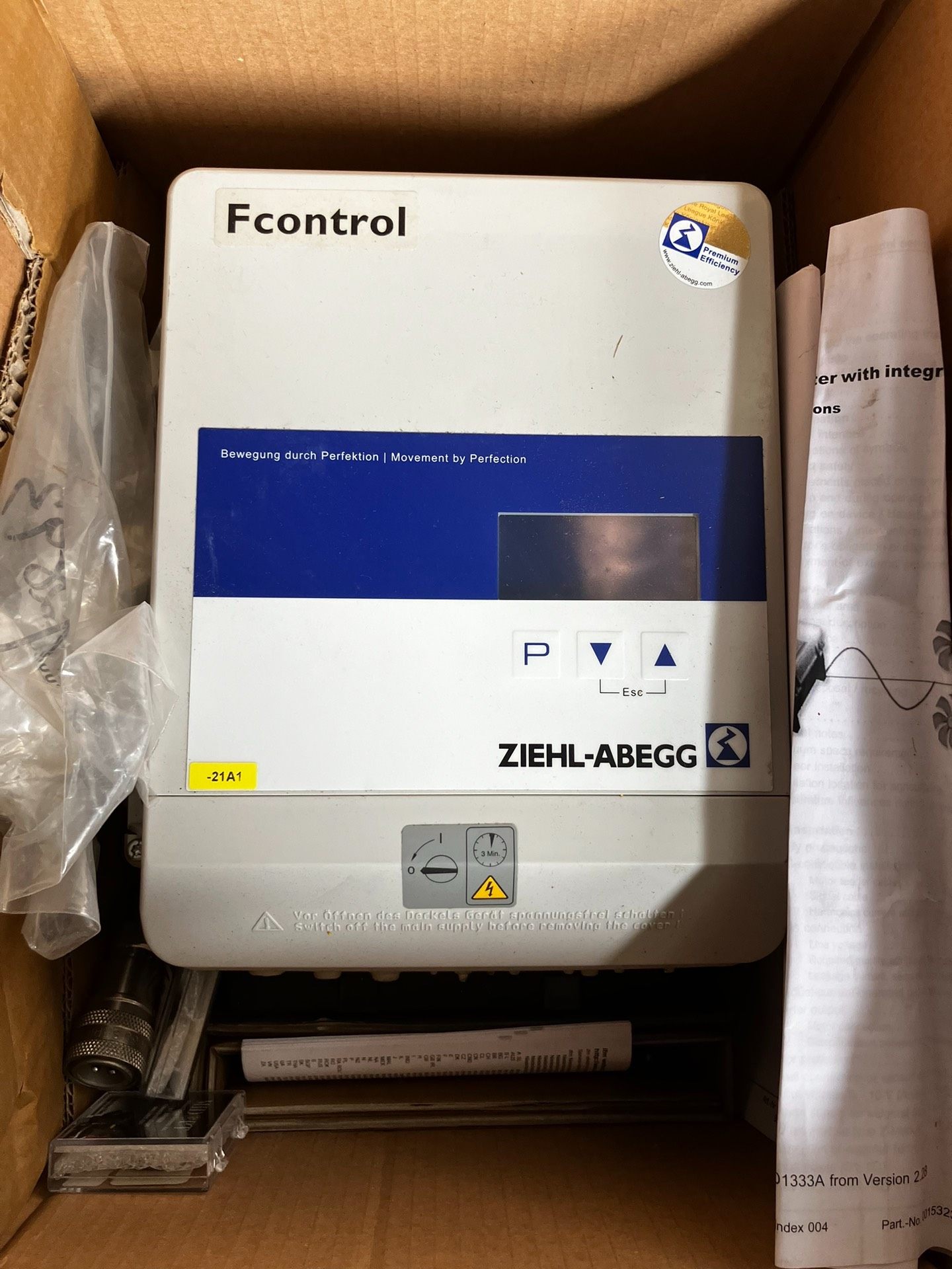 全新ZIEHL-ABEGG Fcontrol FXDM8AM