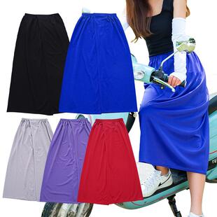 一片式 机车防晒裙户外透气防走光遮阳裙夏女式 可调节 直销新款 新款