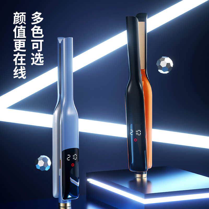 新款卷发男士短发负离子夹板跨境夹板直发档蓬松刘海多棒夹板烫发