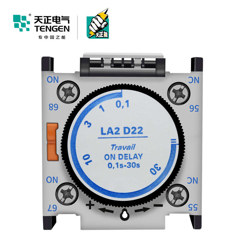 la2接触器/头20空气.30sd221辅助触点- 银延时0-延时天正通电cjx2