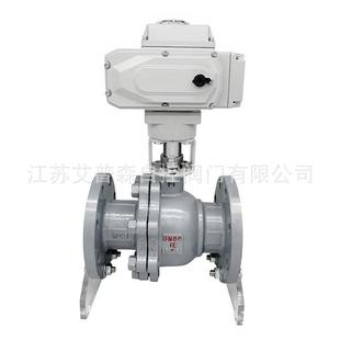 25C调节型电动铸钢法兰球阀 16CQ941F 电动法兰球阀 Q941F
