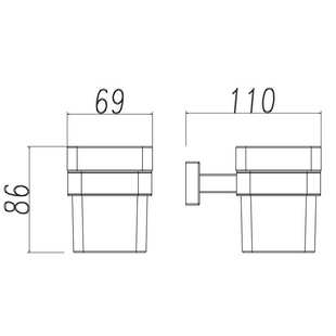 杯不锈钢漱口杯牙刷磨砂四方套装厂家304新款代发d8008耐脏架