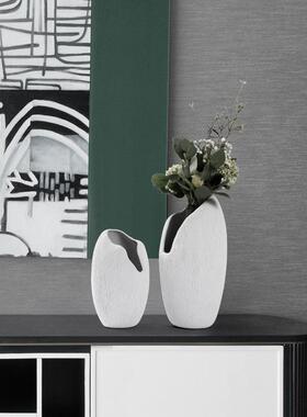 左顾陶瓷花瓶客厅插花器摆件仿真花水培简约花盆家居好物软装饰品