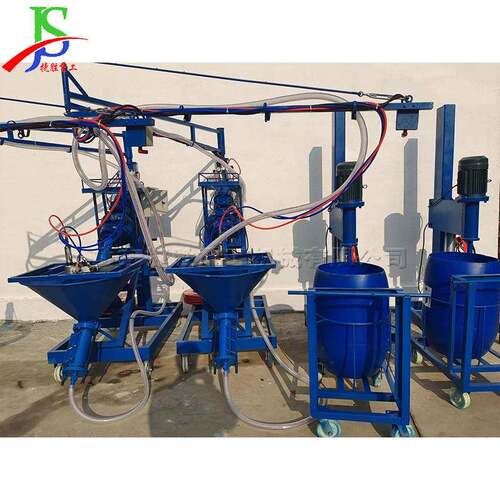 浮雕工艺品涂料喷涂机 欧式建筑构件成型机 湿式GRC水泥喷浆机