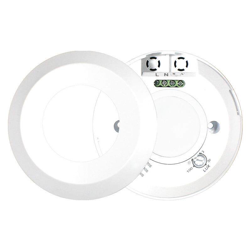 AC110V 220V 迷你吸顶式卧室楼梯LED灯具可调24G人体存在感应开关