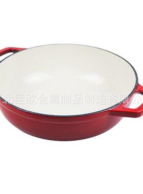 锅工厂货源3琅0cm双耳 珐汤锅炖锅 NC309家用烘焙锅妈咪锅礼品颜