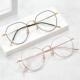 高档框纯全钛眼镜框男防蓝光辐射电脑光护目变色有度平数近学生视
