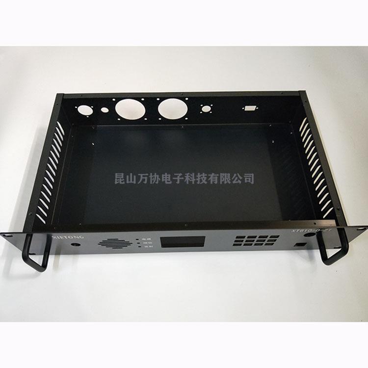标准2U工控机箱服务器机箱板钣金机箱设计加工网络机箱机柜