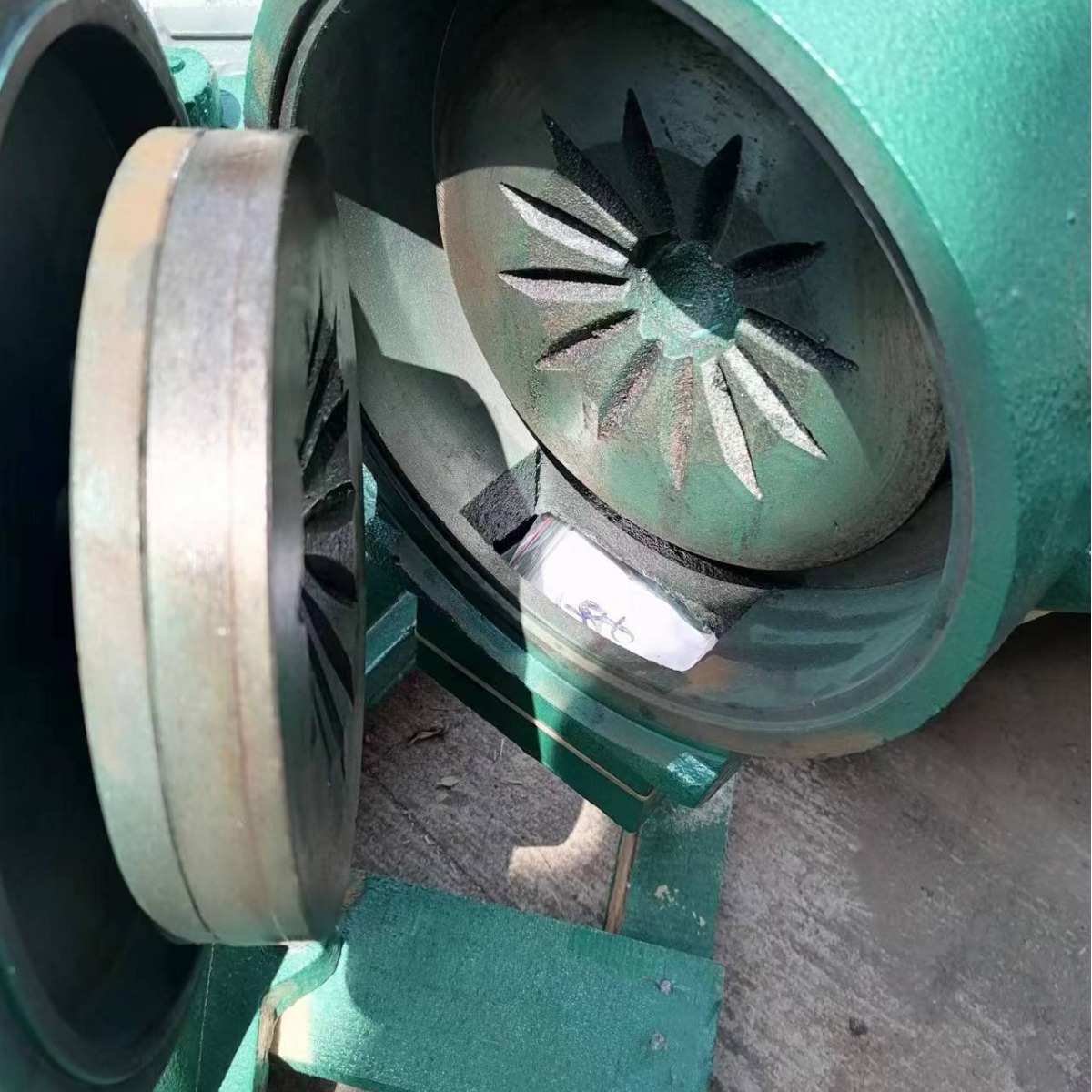 圆盘高锰钢  粉碎样磨材质175磨盘圆盘粉碎机矿样粉碎机