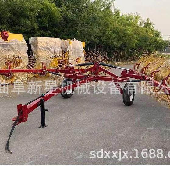 液压升降秸秆牧草搂草机麦秆收集搂草机新款割搂一体机