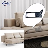 沙多发左右移动铰座位旋转链五功能金发配件座沙位旋转底座灵活承