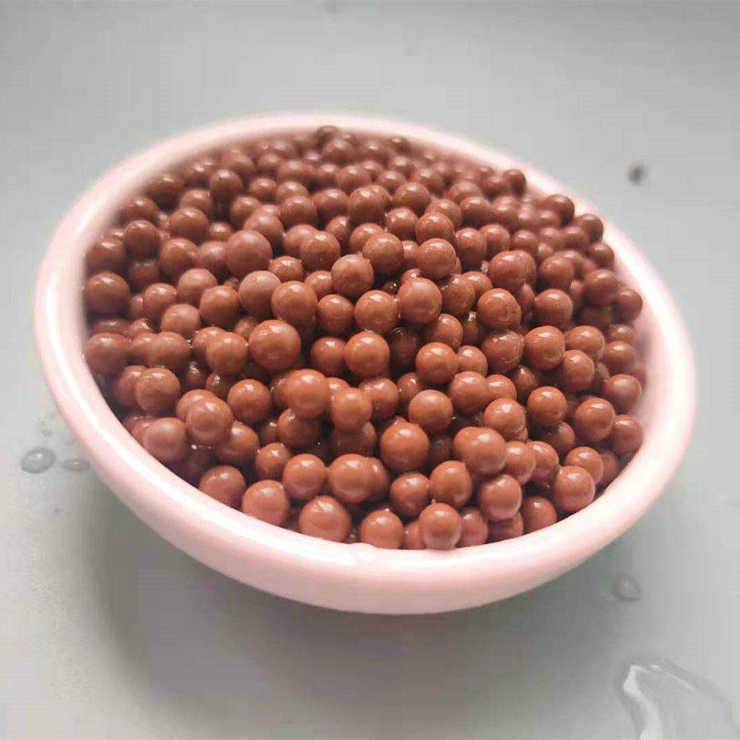 彩色陶粒园艺彩色陶粒无土栽培水培陶碳球水培装饰麦饭石陶瓷球