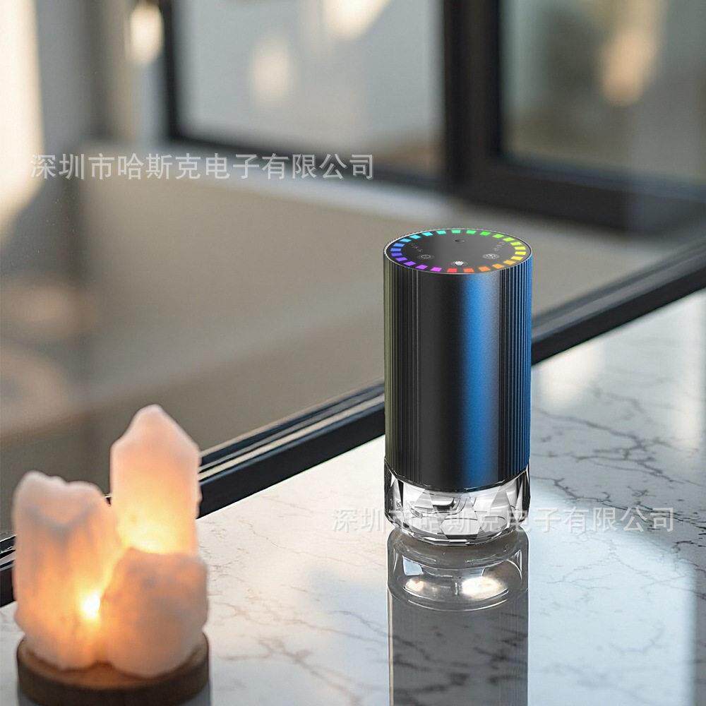 新款二流体酒店扩香仪车载香薰机喷香机便携式纯精油无水香氛仪