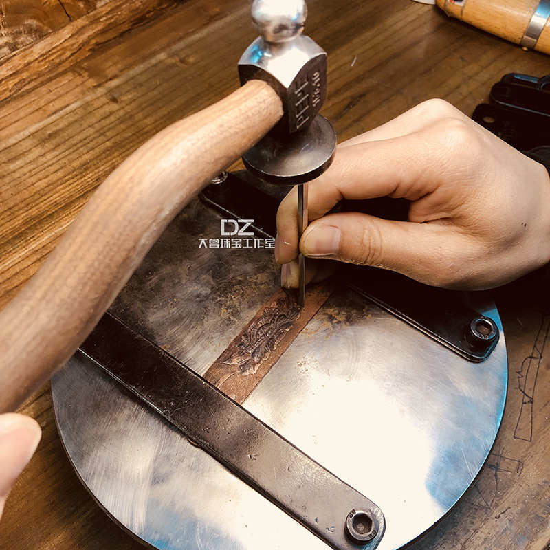 可旋转錾刻台 旋转雕刻台 首饰加工具 手工金银饰DIY 制作工具
