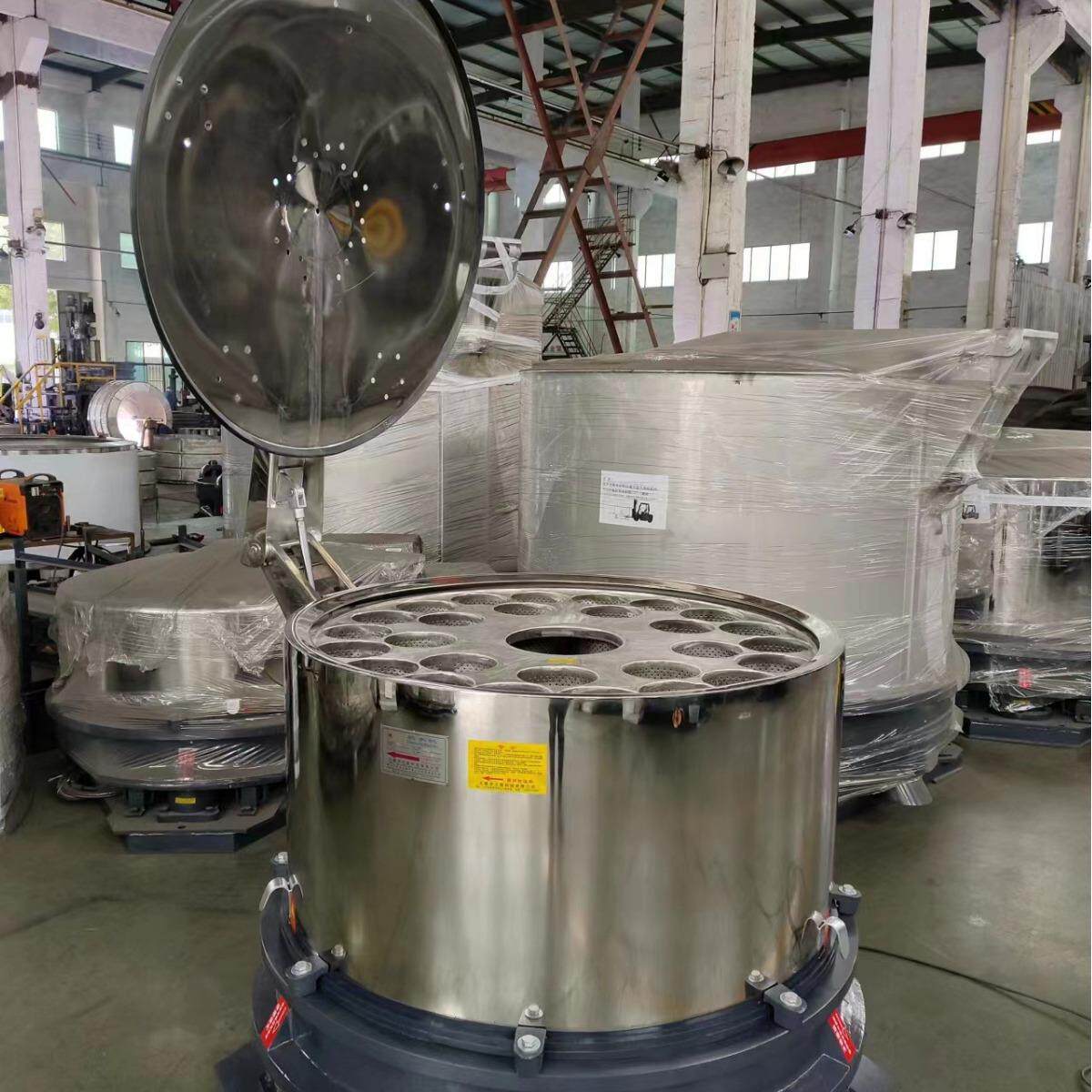 湖北荆州染织1500kg、1200kg、1000kg散棉脱水机绞纱t筒子纱甩干