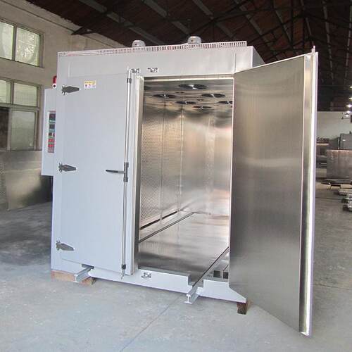 厂家生产博成大型恒温工业大烤箱热轨台道车烘箱BC-8811Y型风烘干