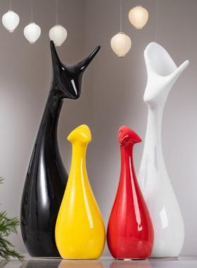 客厅高级感柜子摆件冰箱顶上面的摆件新中式客厅家居餐边柜酒柜装