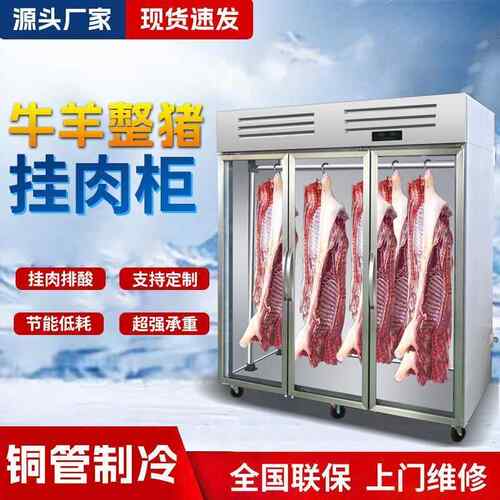 挂肉柜猪牛羊肉挂式保鲜柜立式冷鲜肉排酸柜商用保鲜柜鲜肉冷冻柜