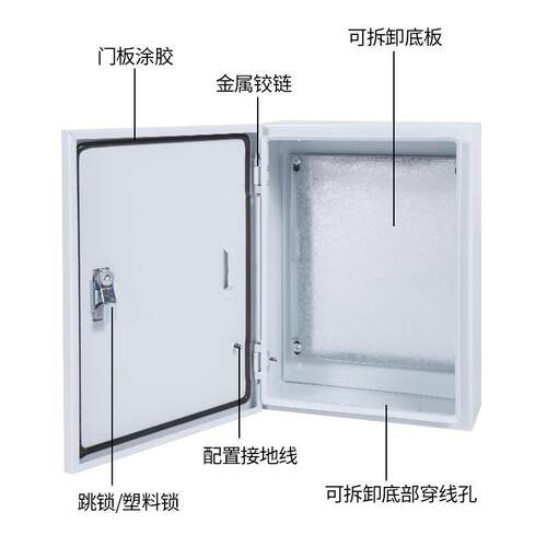 箱基业箱用多媒250x300x基业箱明体装家控制箱配电箱工地上用防水