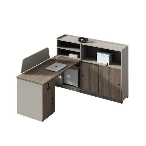 员工桌职员办公桌椅组合简约现代4/6人位卡座办公室财务电脑桌子